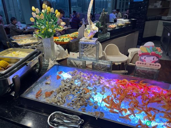 酒店內的旋轉餐廳