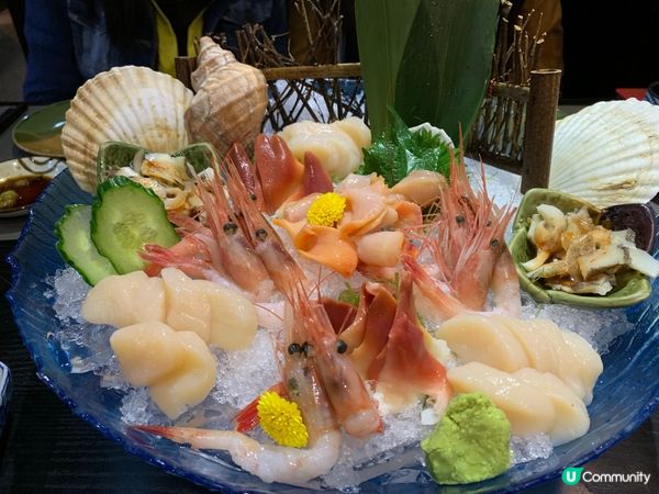 超新鮮美味的日本刺身拼盤