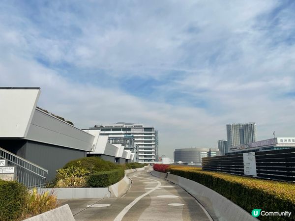 東京隱世秘點📍豐洲市場天台花園，打卡必到！