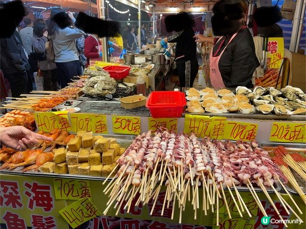觀塘夜市行花市吃小食
