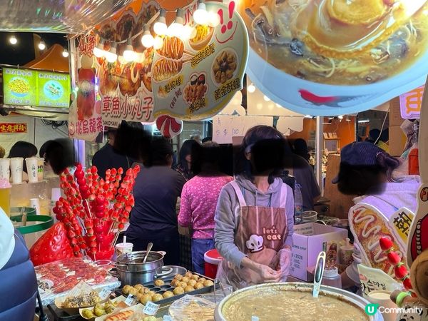 觀塘夜市行花市吃小食