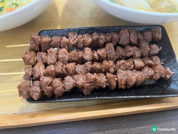 寒山寺旁🏃‍♀️串燒素牛肉😋