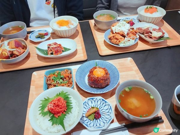 精米食堂 日系健康美味大份三餸一飯 米気
