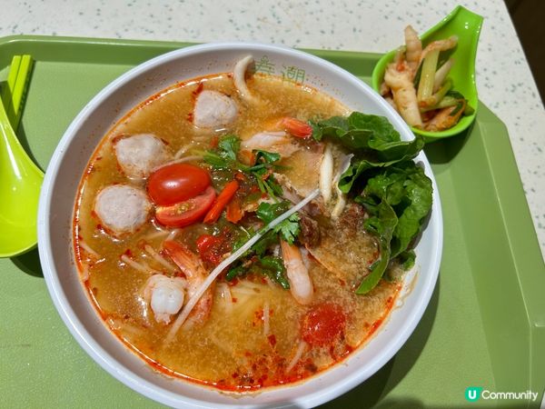 泰潮冬陰公豬肉丸湯金邊粉