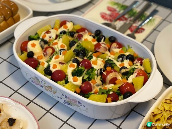 色彩繽紛沙律🥗