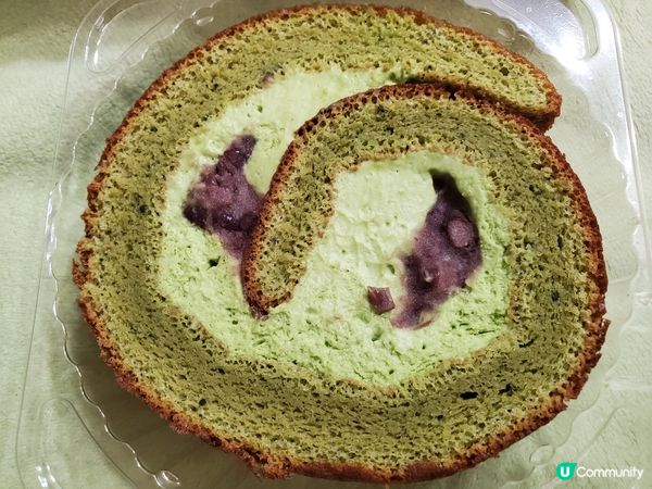 宇治抹茶蛋卷，香滑鬆軟小甜，清香的綠茶味配上紅豆、忌廉，疫情...