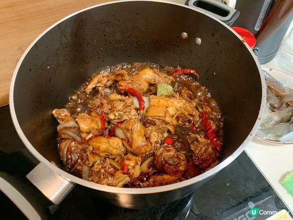 超惹味！自製麻辣雞煲😋