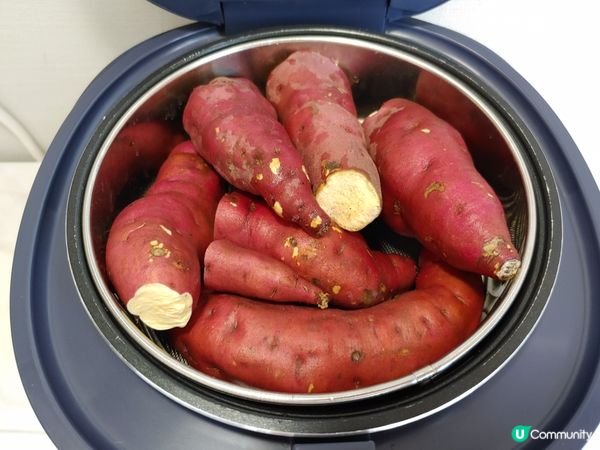 電飯煲快速煮蕃薯