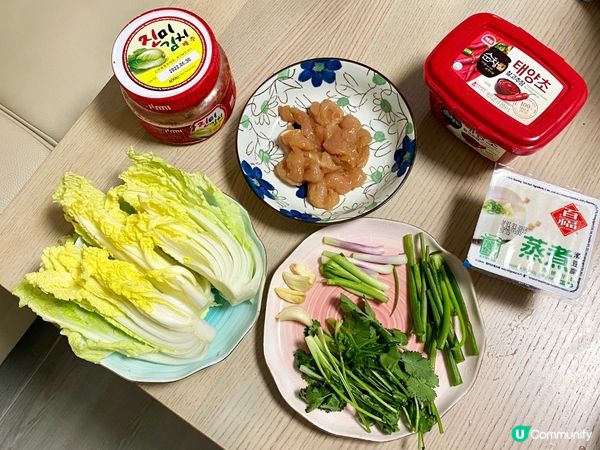 泡菜豆腐雞肉鍋