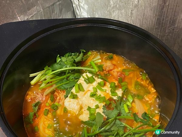 泡菜豆腐雞肉鍋
