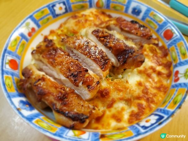 芝士白汁焗雞扒飯（ig:Chef_chinggg）