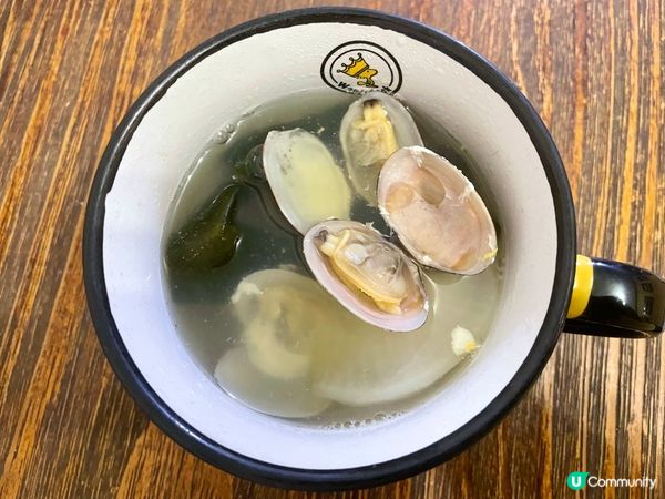 蜆肉蘿蔔海帶結湯