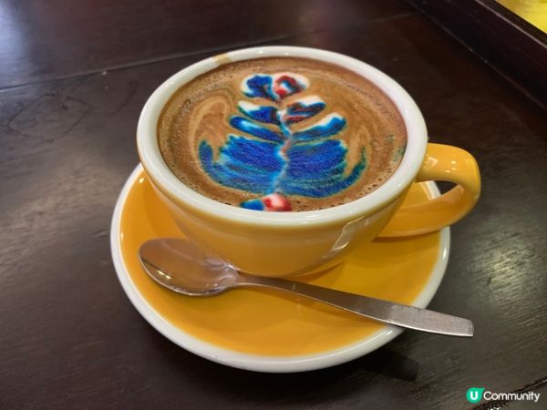 英倫風cafe, 鬧市中的寧靜休息地方，職員很用心沖泡，咖啡...