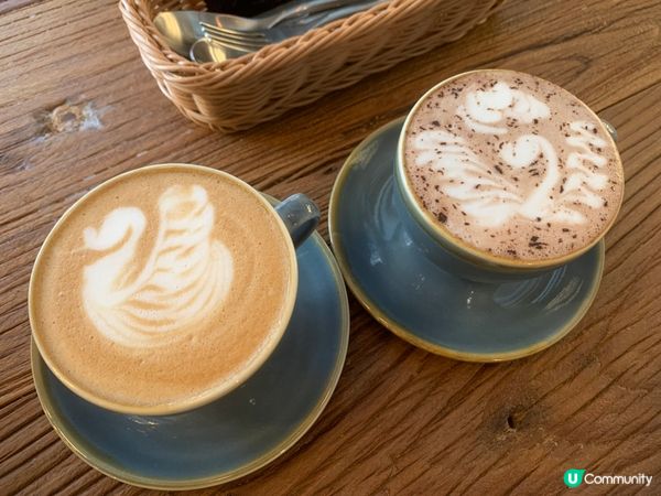 雲呢拿咖啡與朱古力奶