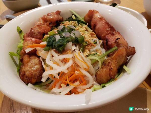 燒雞撈檬+河內魚餅(套餐)