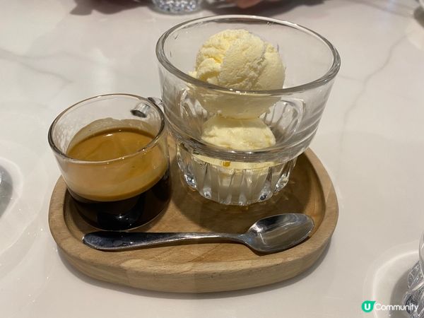 Espresso配雪糕，像生活苦中一點甜