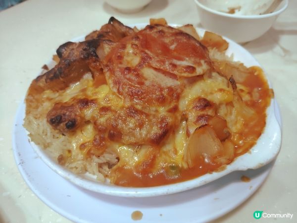 芝士焗豬扒飯🐷