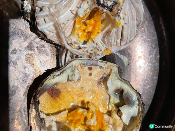 日本北海道石狩川大閘蟹～😆其實唔知啱唔啱時間吃，肉質實淨，都...