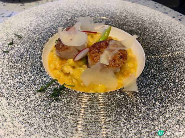 法式南瓜帶子燴飯