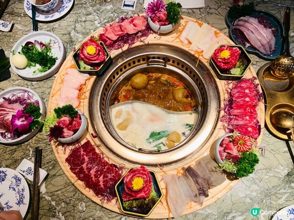 打卡火鍋😍好睇又好食