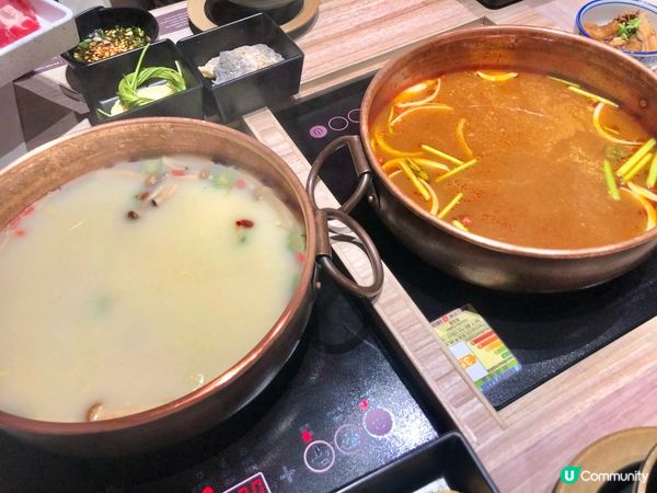 青衣城新開了一間自助火鍋店 — 犇陣，和牛及海鮮的質素很好，...