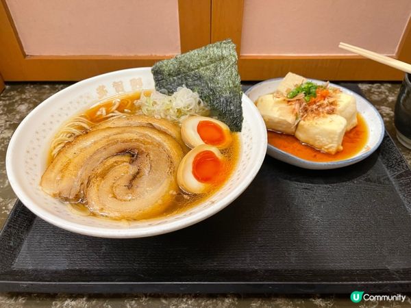 醬油叉燒拉麵：🍜