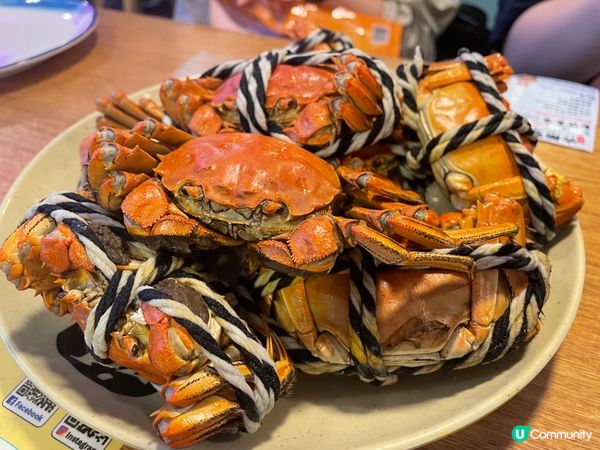 大閘蟹+台灣小食任食 @ 等等hea