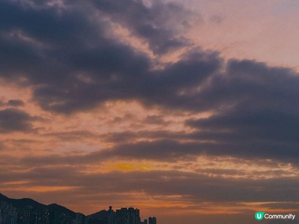 M+❤️颱風前的火燒天