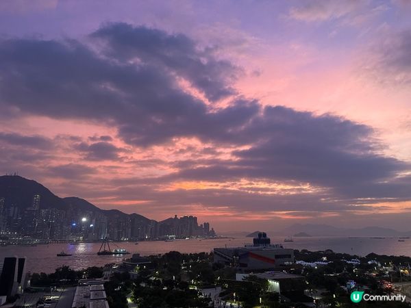 M+❤️颱風前的火燒天