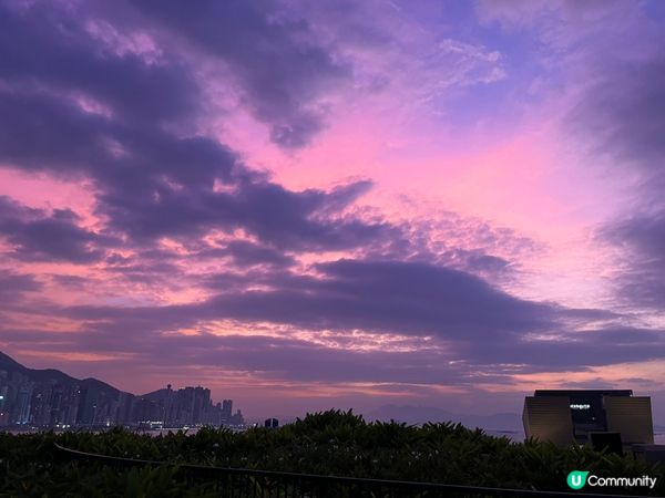 M+❤️颱風前的火燒天