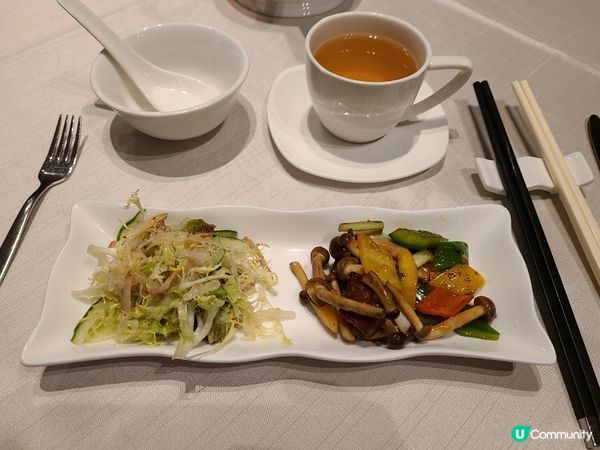 皇冠酒店鮑魚盛宴😋足足食咗2個半鐘，未試過中式fine di...