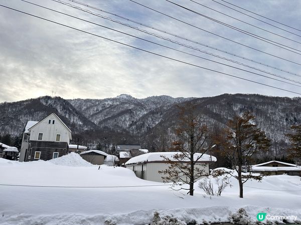 去咗平湯溫泉浸溫泉♨️ ，好厚❄️，超正的❄️景。