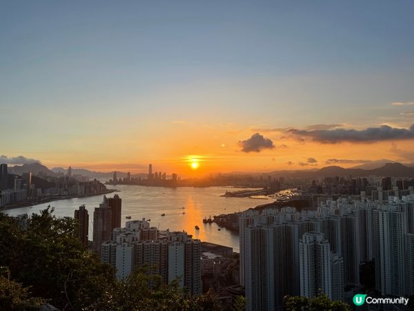 市區輕鬆睇日落🌄魔鬼山山頂⛰️