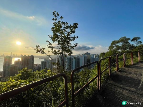 市區輕鬆睇日落🌄魔鬼山山頂⛰️