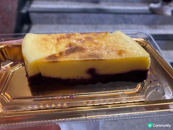 紫薯巴斯克芝士蛋糕