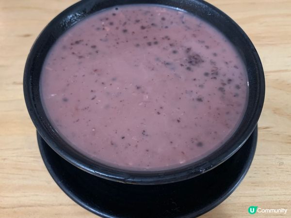 椰汁紫米露和櫻花水玄信餅