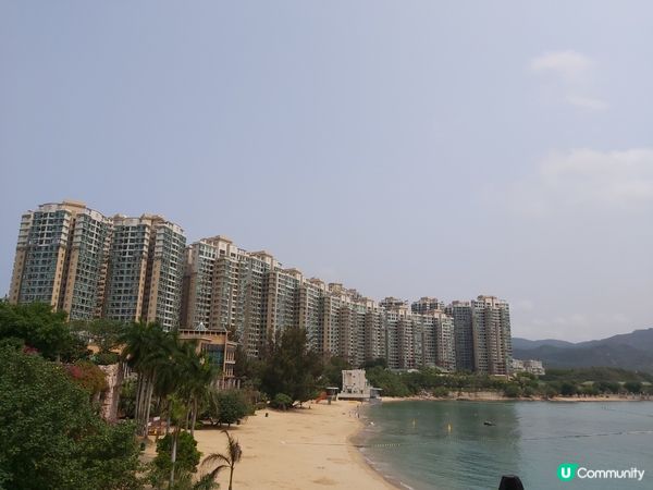 馬灣泳灘 你的夢想藍天白雲與海灘