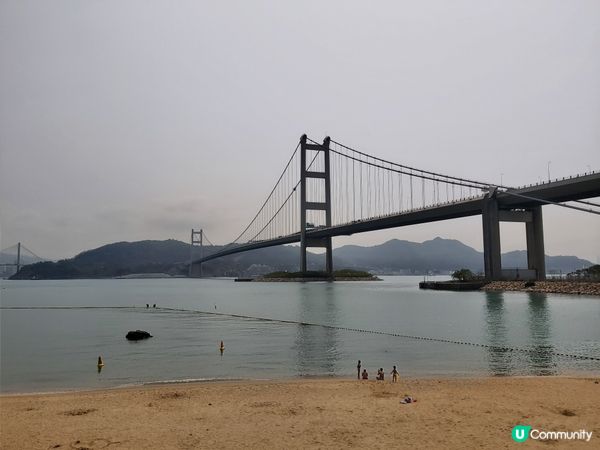 馬灣泳灘 你的夢想藍天白雲與海灘