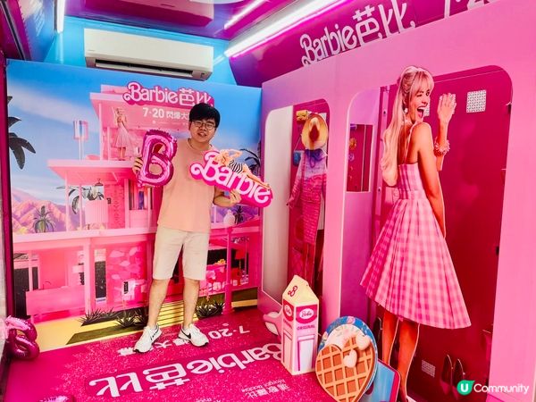 Barbie Pinkmobile💓流動Barbie屋