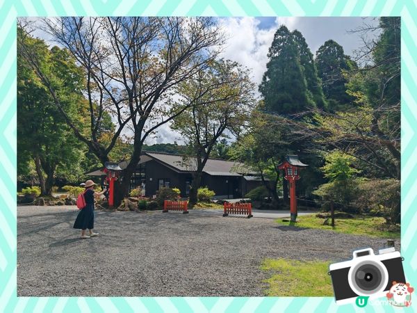 真係坐左堅耐火車然後轉巴士先到既霧島神社⛩️
