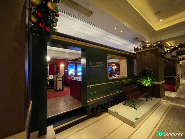 半島酒店露台餐廳「半島節日列車」