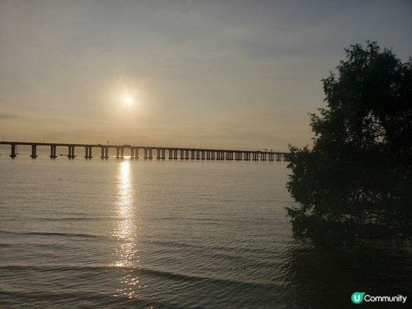 深圳睇日落最佳地方，西灣紅樹林