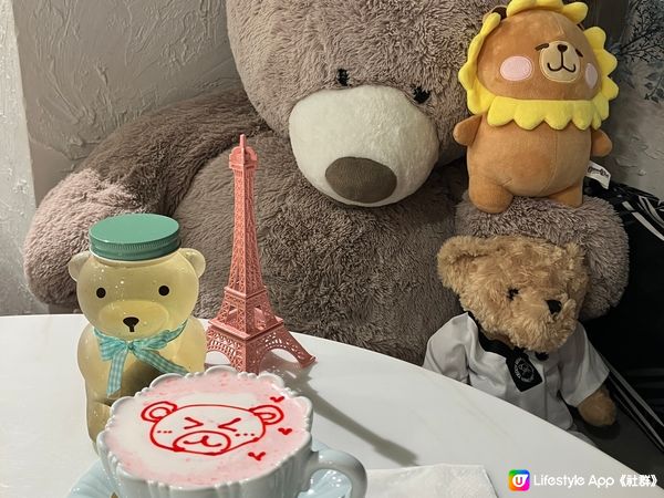 北角城市花園隱世熊仔咖啡店— Cake bear bear