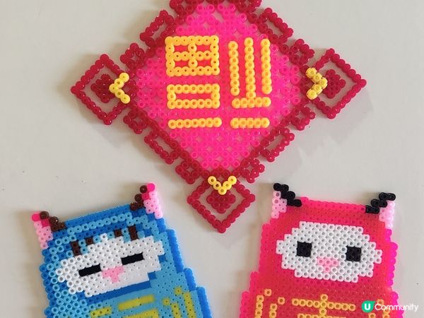 新春系列🧨🧧趣味拼豆