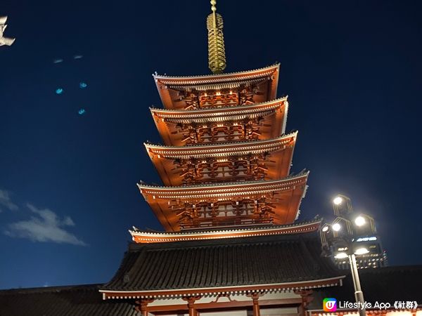 夜遊淺草寺