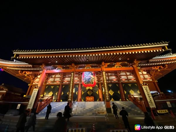 夜遊淺草寺