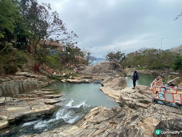 華富邨瀑布，舊式商場漫遊