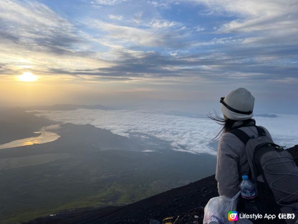 🗻登上富士山山頂看日出🌅