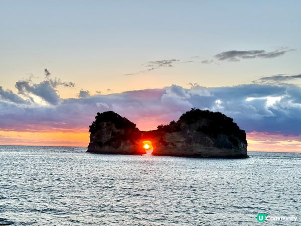 《大阪白濱最佳觀賞日落位置 - 円月島》