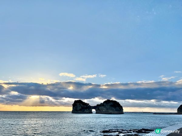 《大阪白濱最佳觀賞日落位置 - 円月島》